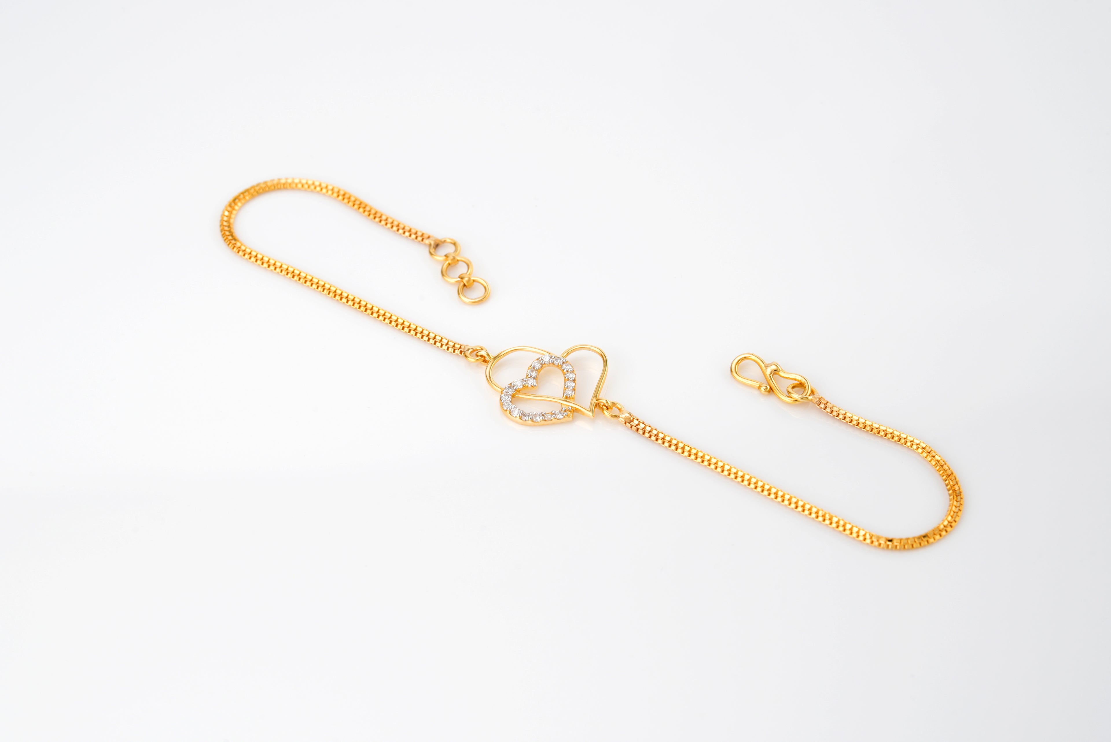 TWIN HEART HARMONY BRACELET -  TBC 135