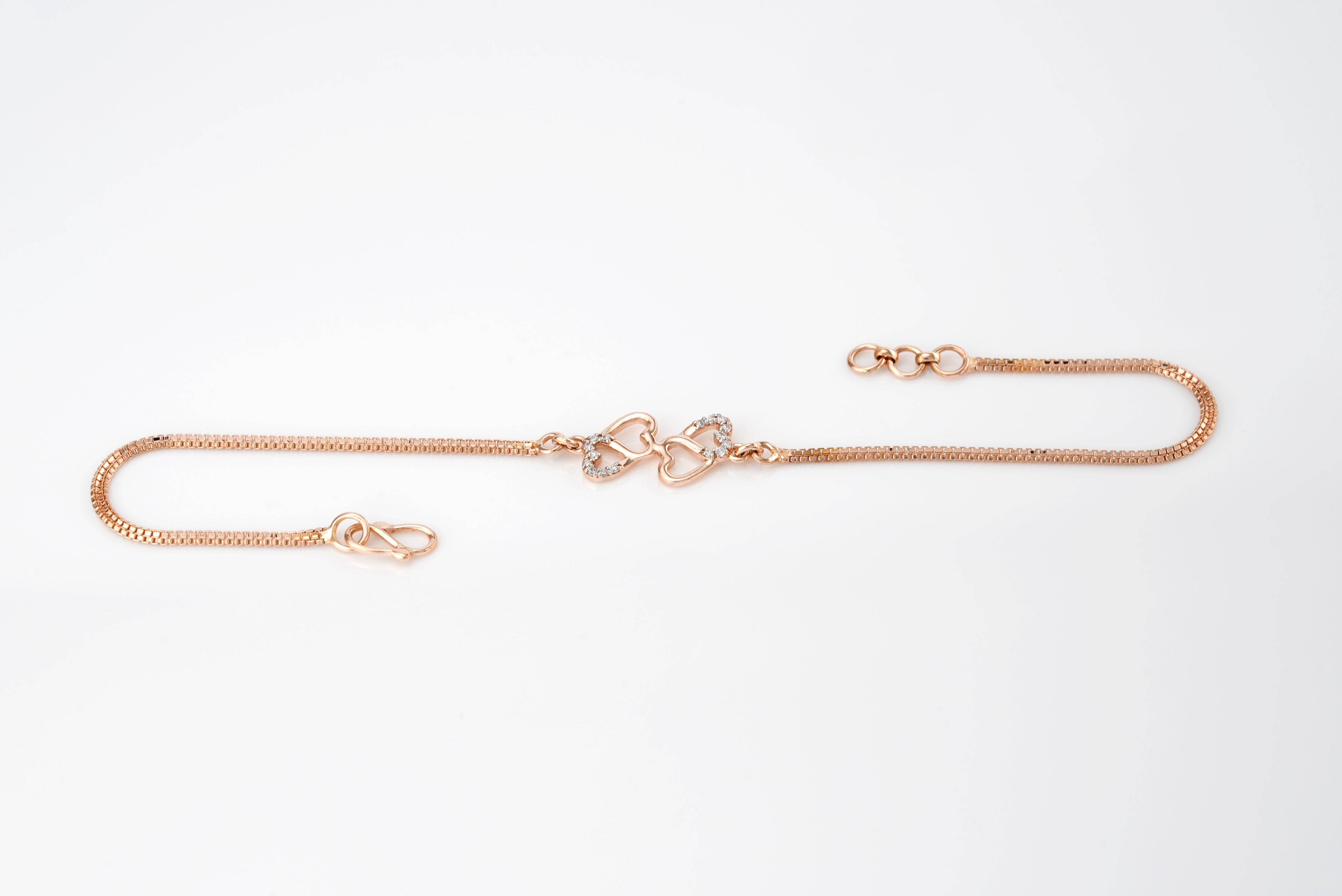 Golden Heart Spark Bracelets - TBC15A
