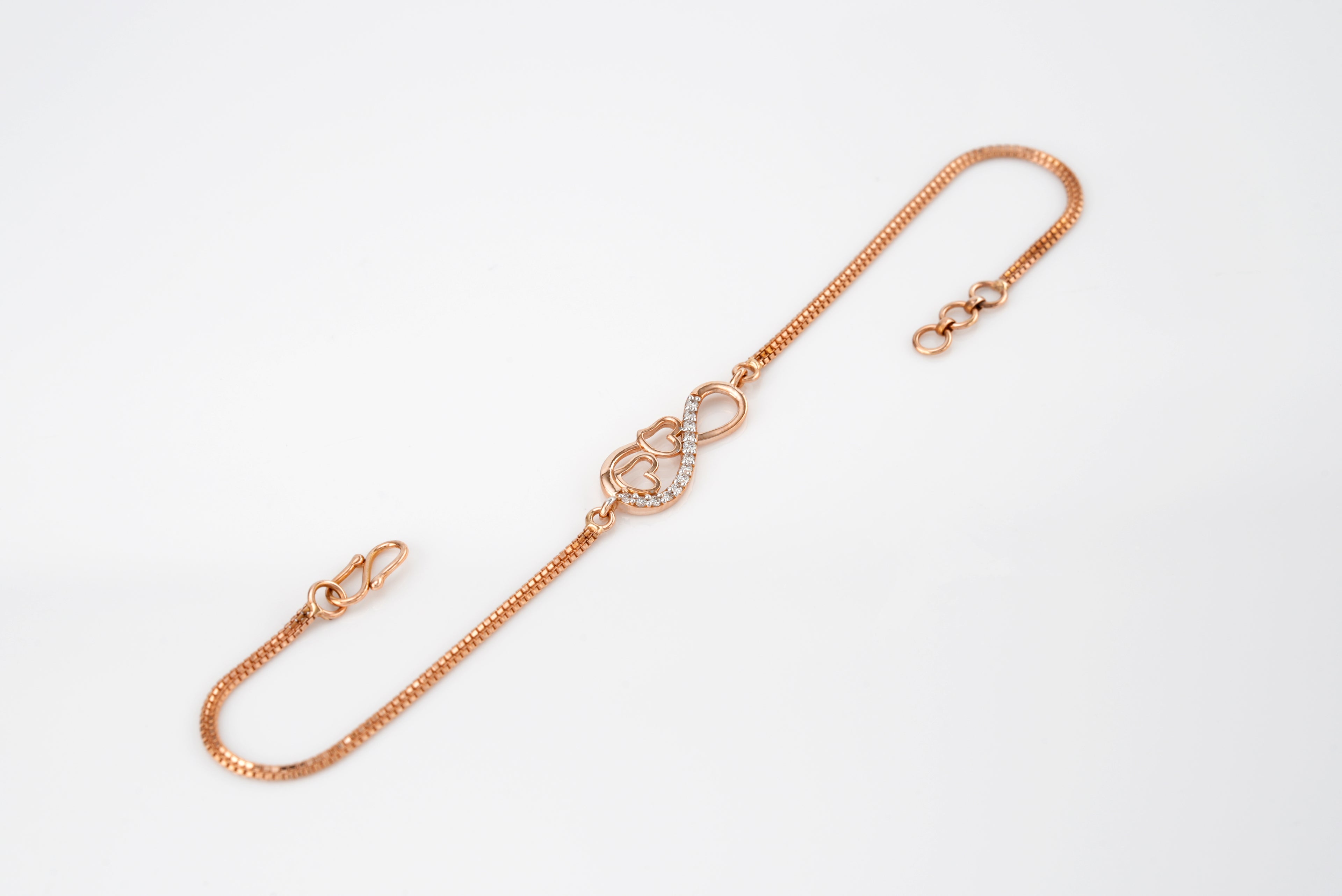 Forever Twin Hearts Bracelet - TBC165