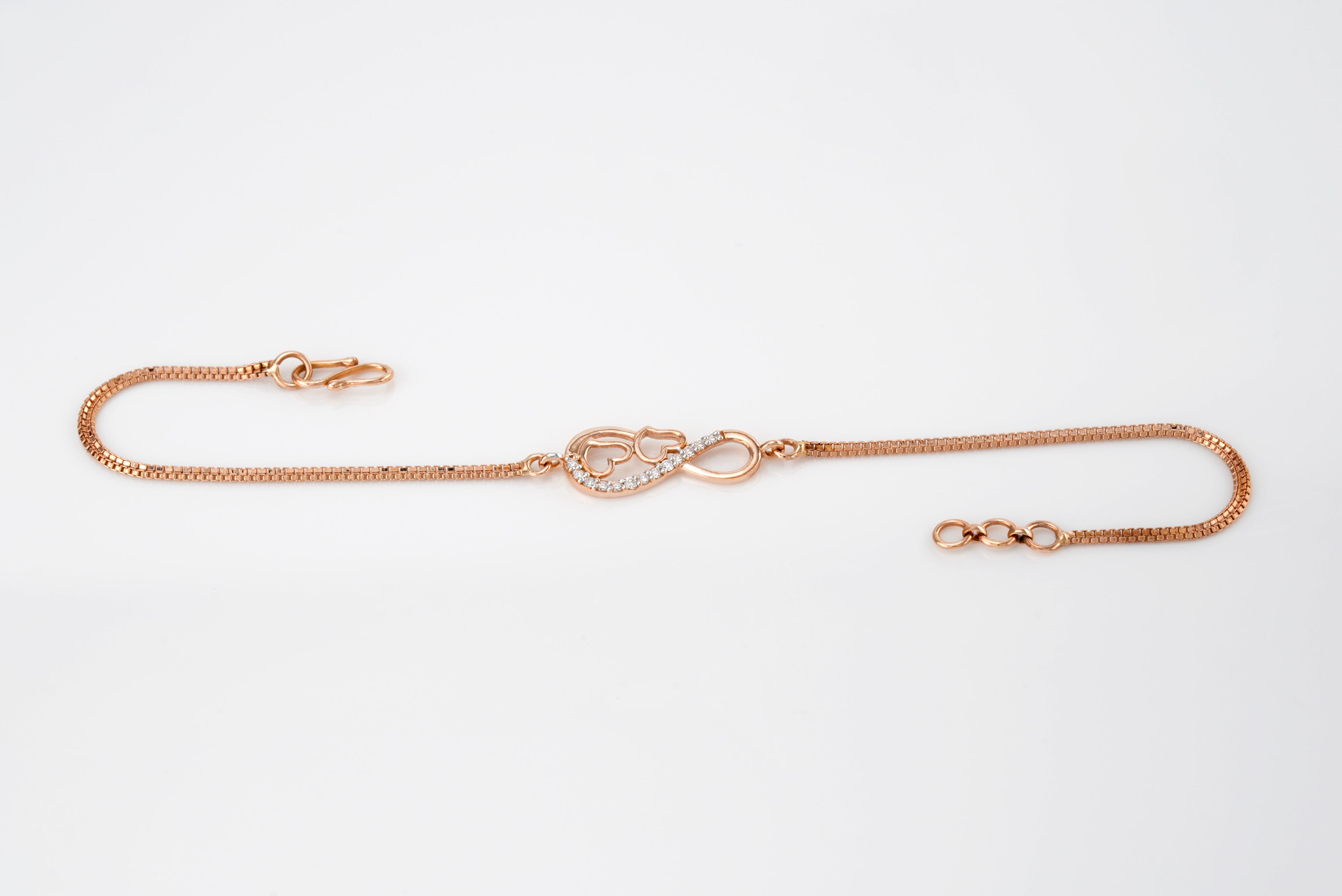 Forever Twin Hearts Bracelet - TBC165