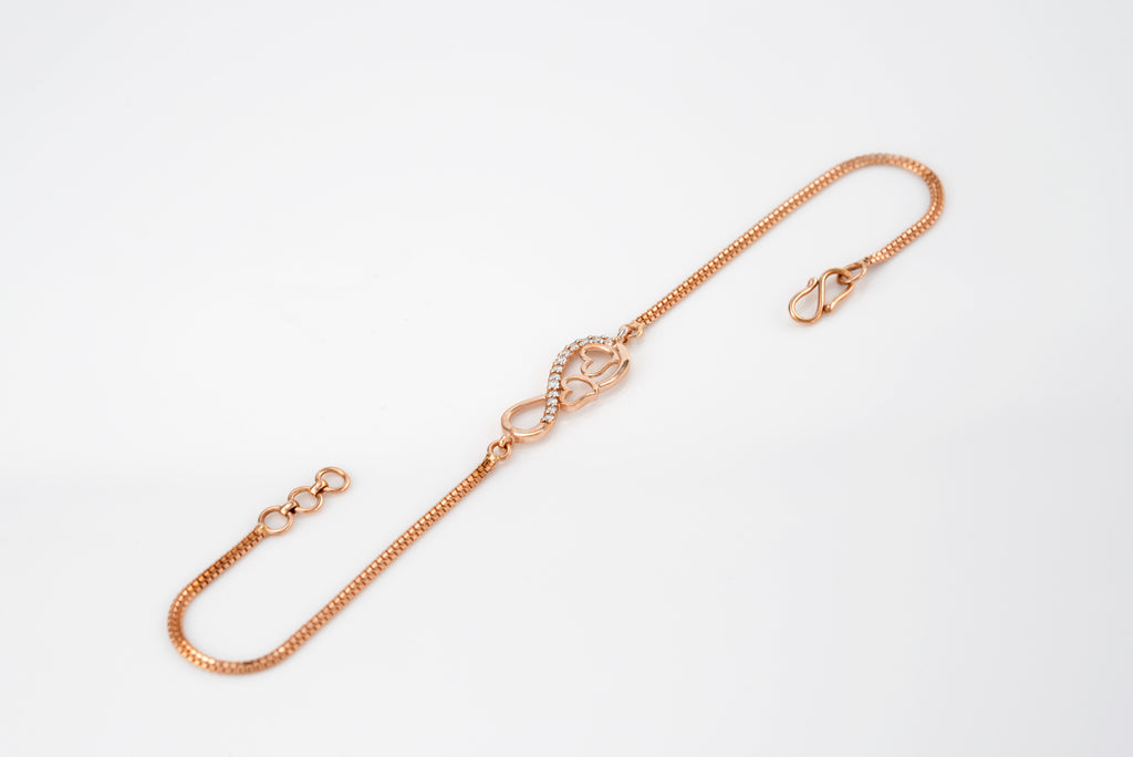 Forever Twin Hearts Bracelet - TBC165