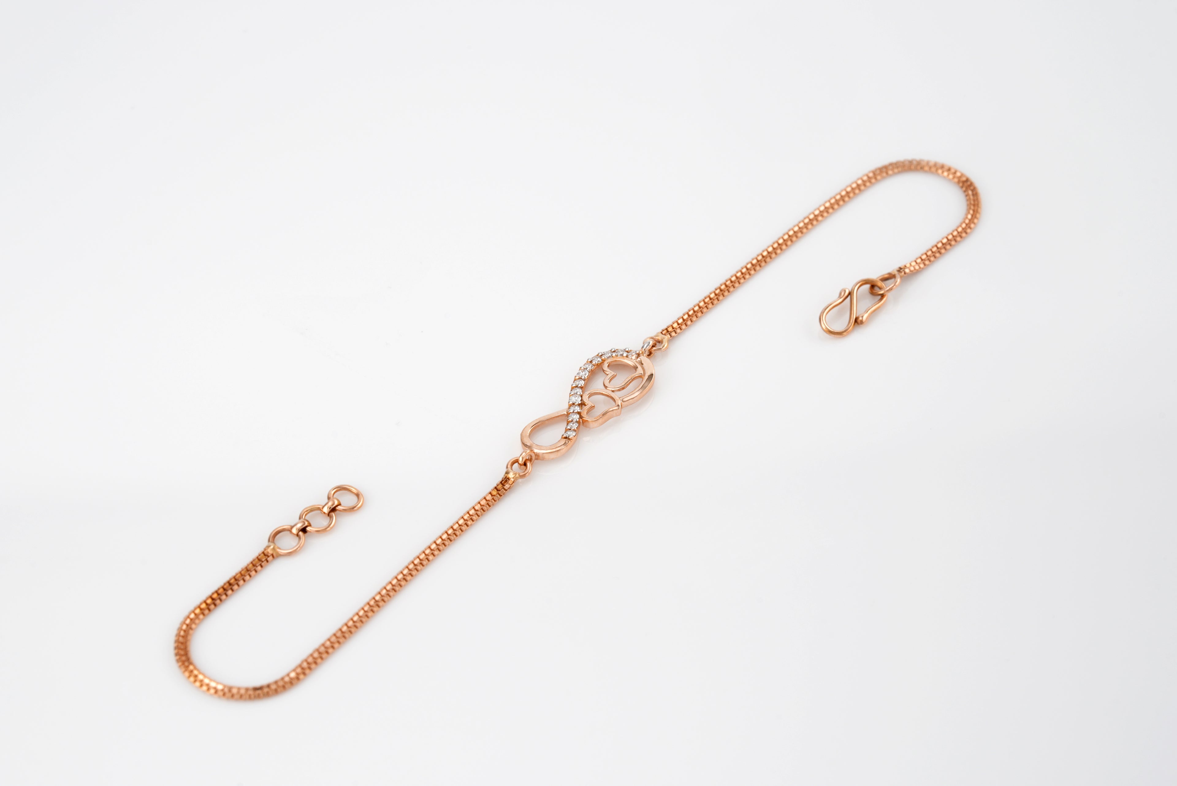 Forever Twin Hearts Bracelet - TBC165