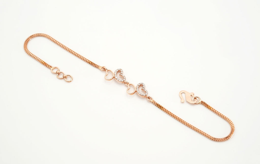 Diamond Butterflies Bracelet   -TBC190