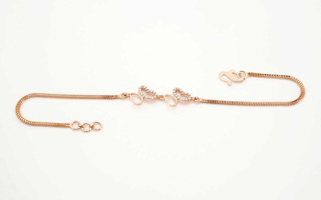 Diamond Butterflies Bracelet   -TBC190
